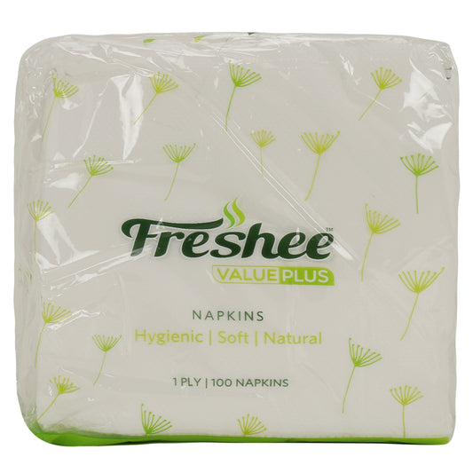 Freshee 100 Sheets 1 Ply Tissue Paper, Bacteria Resistant