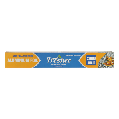 Freshee Aluminium Foil 7mtr Silver Foil Roll 11 micron Thick 21000sqcm