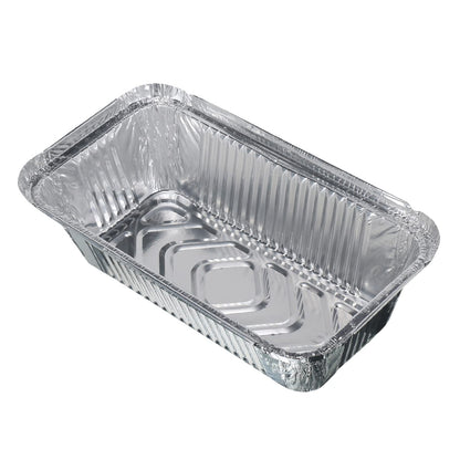 Freshee 200pcs 750ml Disposable Aluminium Foil Containers with Lid