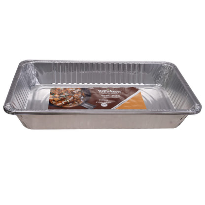 Freshee 3 pcs 9000ml Disposable Aluminium Foil Containers No Lid