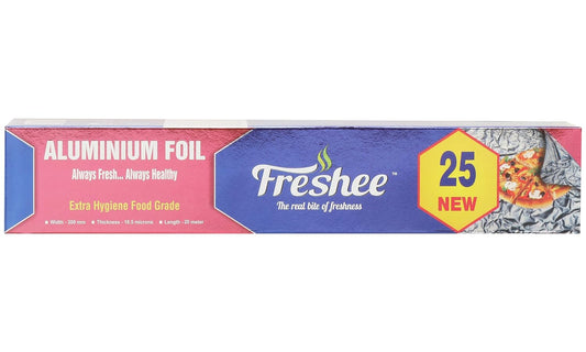 Freshee Extra Thick Food-Grade Aluminium Foil – Hygienic, Recyclable & Freshness Sealing