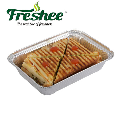 Freshee 25pcs 750ml Extra Strong Aluminium Foil Containers with Lid