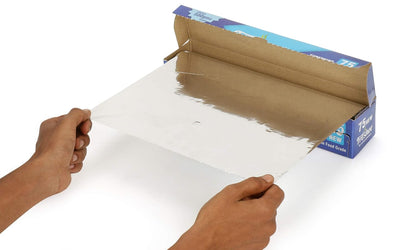 Freshee 75mtr Aluminium Foil Silver Foil Roll 11 micron Thick Food Wrop