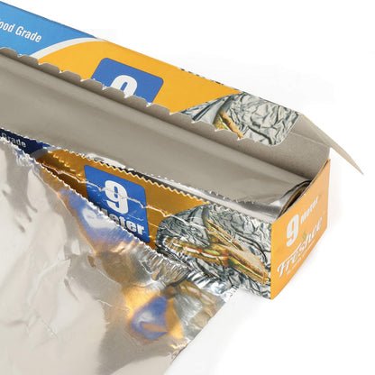 Freshee 9mtr Aluminium Foil Silver Foil Roll 11 micron Thick Food Wrap