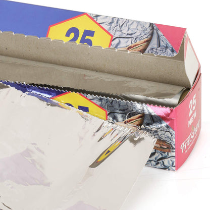 Freshee Extra Thick Food-Grade Aluminium Foil – Hygienic, Recyclable & Freshness Sealing