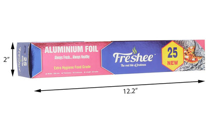 Freshee Extra Thick Food-Grade Aluminium Foil – Hygienic, Recyclable & Freshness Sealing