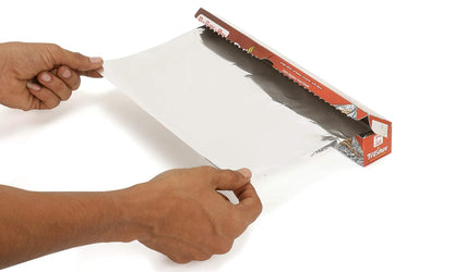 Freshee 50gm Aluminium Foil Silver Foil Roll 11 micron Thick Food Wrap