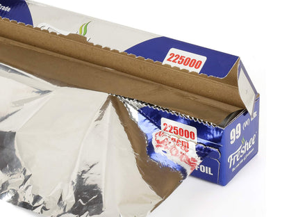 Freshee Aluminium Foil Silver Foil Roll 11 micron Thick 21000sqcm