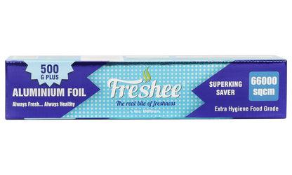 Freshee 22mtr Aluminium Foil Silver Foil Roll 11 micron Thick 66000sqcm