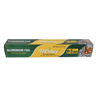 Freshee 9 plus 2mtr Aluminium Foil Paper Roll for Food, 11 micron thick