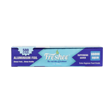 Freshee 22mtr Aluminium Foil Silver Foil Roll 11 micron Thick 66000sqcm