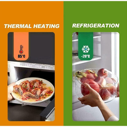 Freshee 16mtrs Biodegradable Cling Film Roll for Food Wrapping and Storing