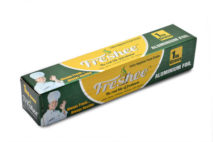 Freshee 1kg Gross Aluminium Foil Roll Paper, 18 micron Thick
