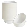 Freshee 240ml Bagasse Round Food Bowls Pack of 10 Disposable Containers