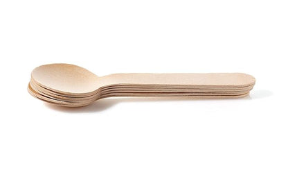 Freshee Wooden Spoon, Pack of 30 160 mm