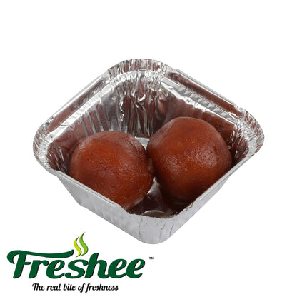 Freshee 120ml Disposable Aluminium Foil Containers with Lid, 25pcs