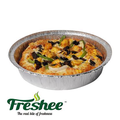 Freshee 10pcs 600ml Disposable Aluminium Foil Containers with Lid