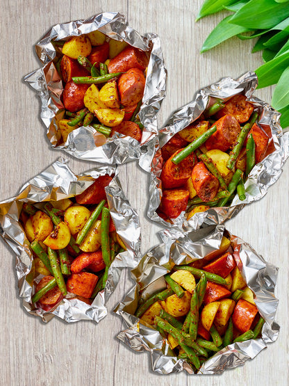 Freshee 50 Pre-Cut 220 x 250mm Aluminium Foil Sheets