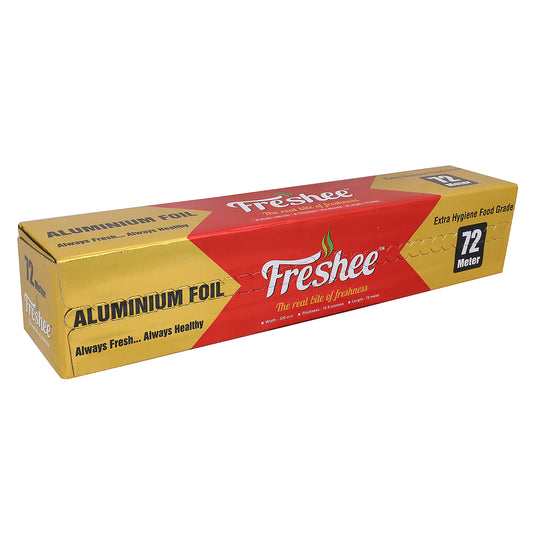 Freshee 72m Aluminium Foil Roll Paper 11 micron thick