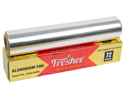 Freshee 72m Aluminium Foil Roll Paper 11 micron thick