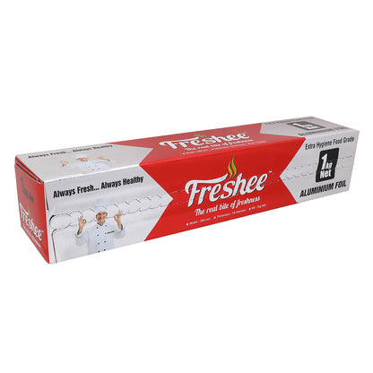 Freshee Silver Aluminium Foil 1 Kg Net Heavy Duty 18 Micron
