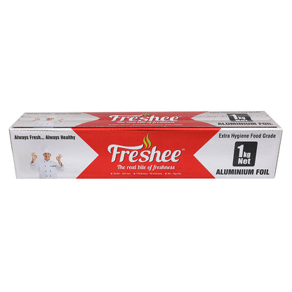 Freshee Silver Aluminium Foil 1 Kg Net Heavy Duty 18 Micron
