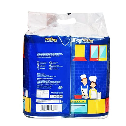 Freshee Premium Kitchen Towels – Super Absorbent & Food Safe (100% Natural Fiber)