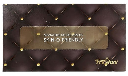 Freshee 200 Pulls 2 Ply Signature Facial Tissue Paper Box, Bacteria Resistant