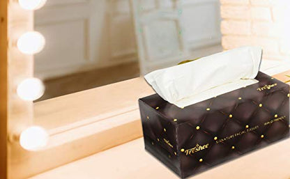 Freshee 200 Pulls 2 Ply Signature Facial Tissue Paper Box, Bacteria Resistant