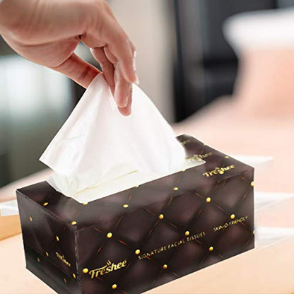 Freshee 2 Ply Facial Tissue Box - 200 pulls, Bacteria Resistant, Signature Range