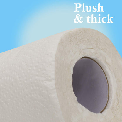 Freshee Value Plus Toilet Tissue Roll 50gm  – 2-Ply, 120 Sheets, Soft & Hygienic (100% Virgin Fiber