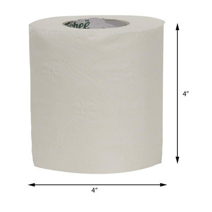 Freshee 6in1  Value Plus Toilet Tissue Roll – 2-Ply, 120 Sheets, Septic-Safe & Biodegradable (100% Virgin Fiber)