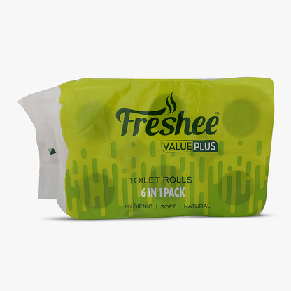 Freshee Toilet Rolls 6 IN 1 Pack
