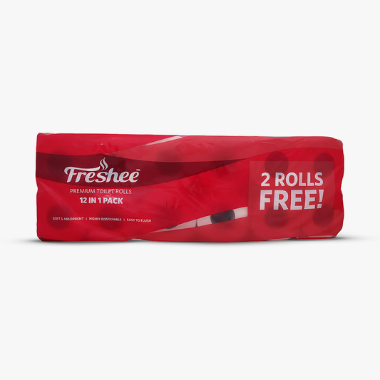 Freshee Toilet Rolls 12 IN 1 Pack