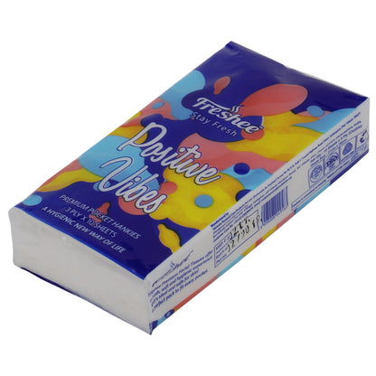 Freshee 3 Ply 6 In 1 Skin Friendly Pocket Tissue