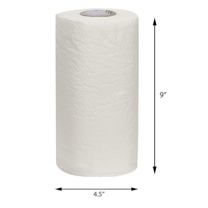 Freshee 4 in 1 Premium Kitchen Towels – 2-Ply, Super Absorbent & Food Safe (Natural Fiber)