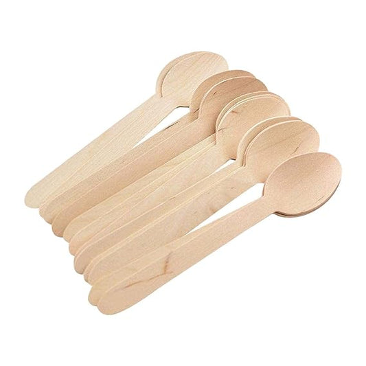 Freshee Wooden Spoon, Pack of 30 160 mm