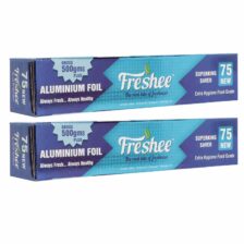 Freshee Aluminium Foil Paper 75New Pack Of 2