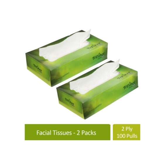 Freshee Facial Tissues pack of 2