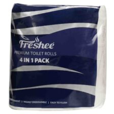 Freshee Premium Toilet Rolls 4in 1 pack