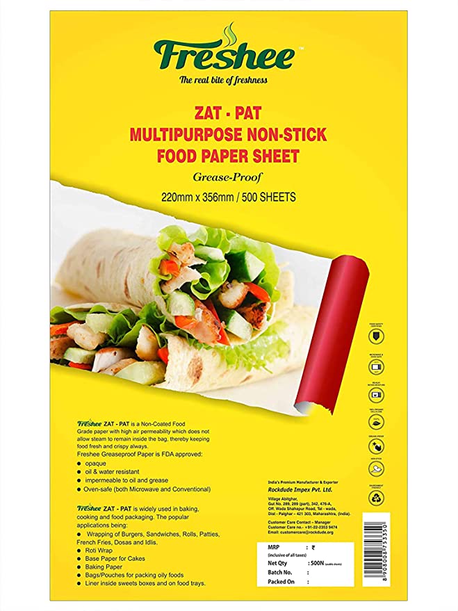 Freshee Zat-Pat Multipurpose non-stick food paper sheet